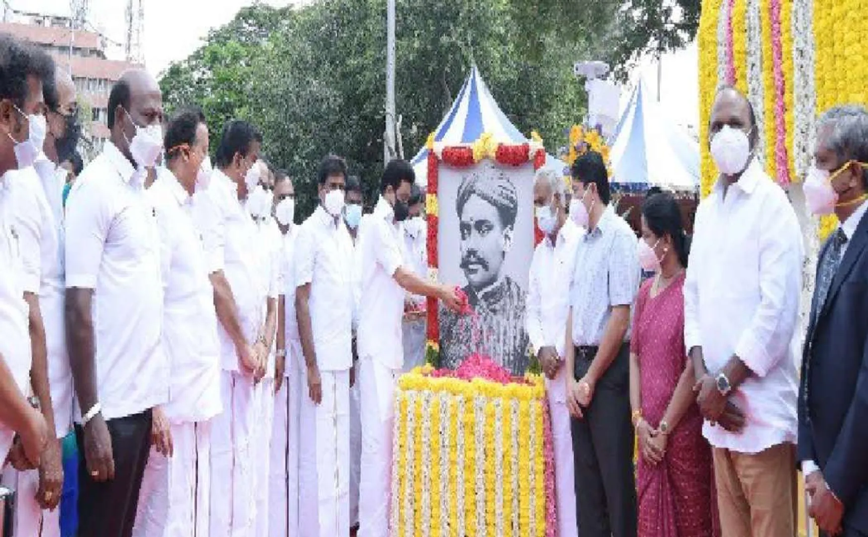 TAMILNADU CHIEF MINISTER MKSTALIN TRIBUTES 